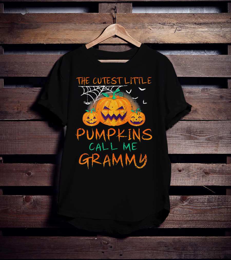 The Cutest Little Pumpkins Call Me Grammy T-Shirt