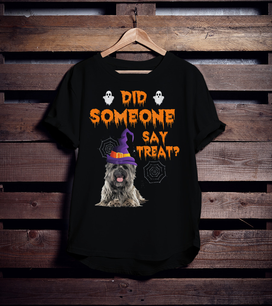 Cairn Terrier Halloween Did Someone Say Treat T-Shirt