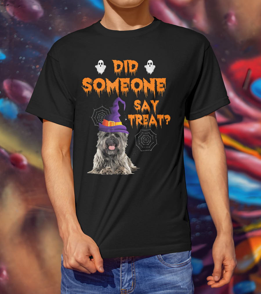 Cairn Terrier Halloween Did Someone Say Treat T-Shirt