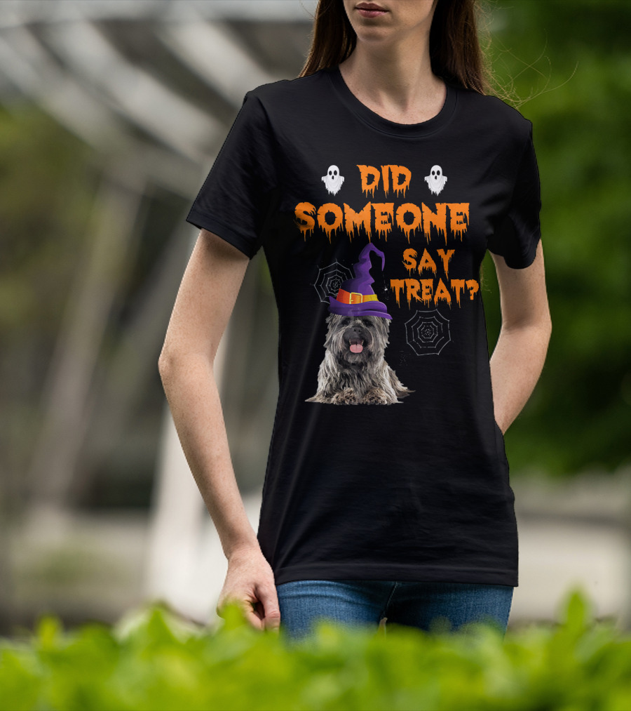 Cairn Terrier Halloween Did Someone Say Treat T-Shirt