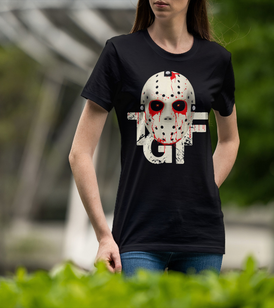 T G I Friday The 13th Hockey Mask T-Shirt