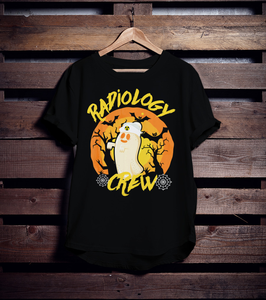 Radiology Crew Halloween Ghost X-Ray Tech T-Shirt