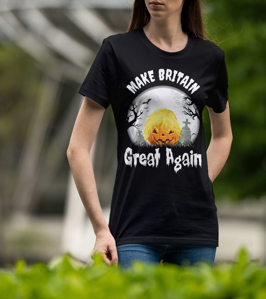 Make Britain Great Again Halloween Brexit Pumpkin T-Shirt