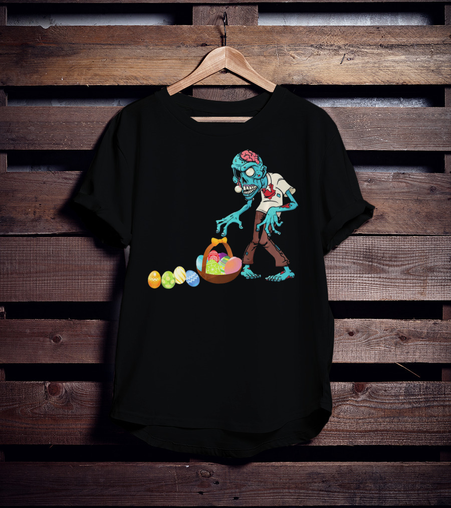 Zombie Easter Egg Hunt Adventure T-Shirt