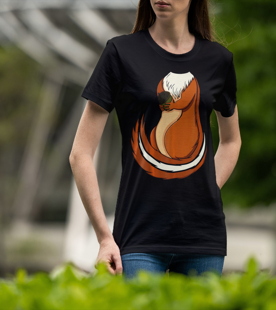 Chipmunk Holding Acorn T-Shirt