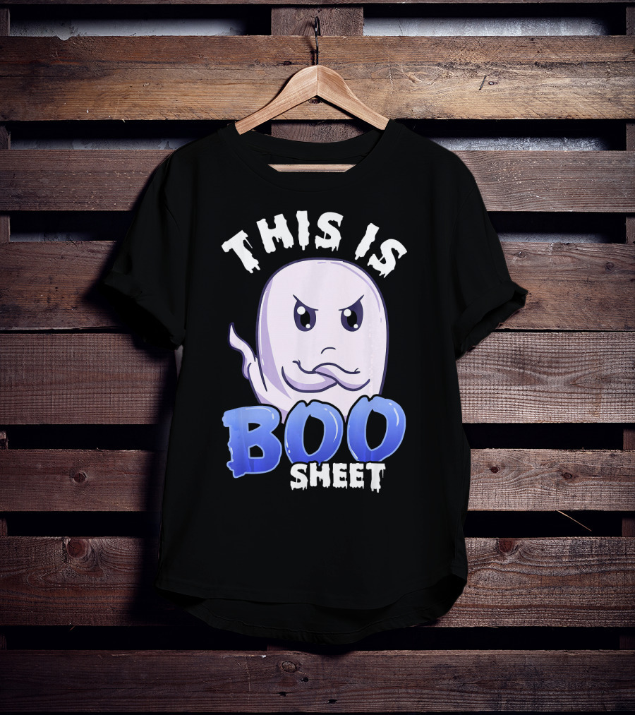 This Is Boo Sheet Ghost Face Boo Sheet T-Shirt