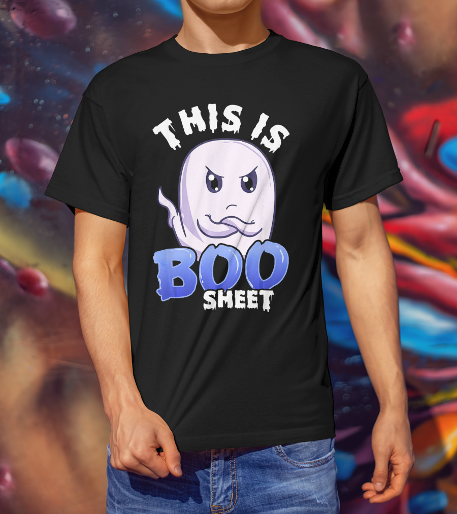 This Is Boo Sheet Ghost Face Boo Sheet T-Shirt