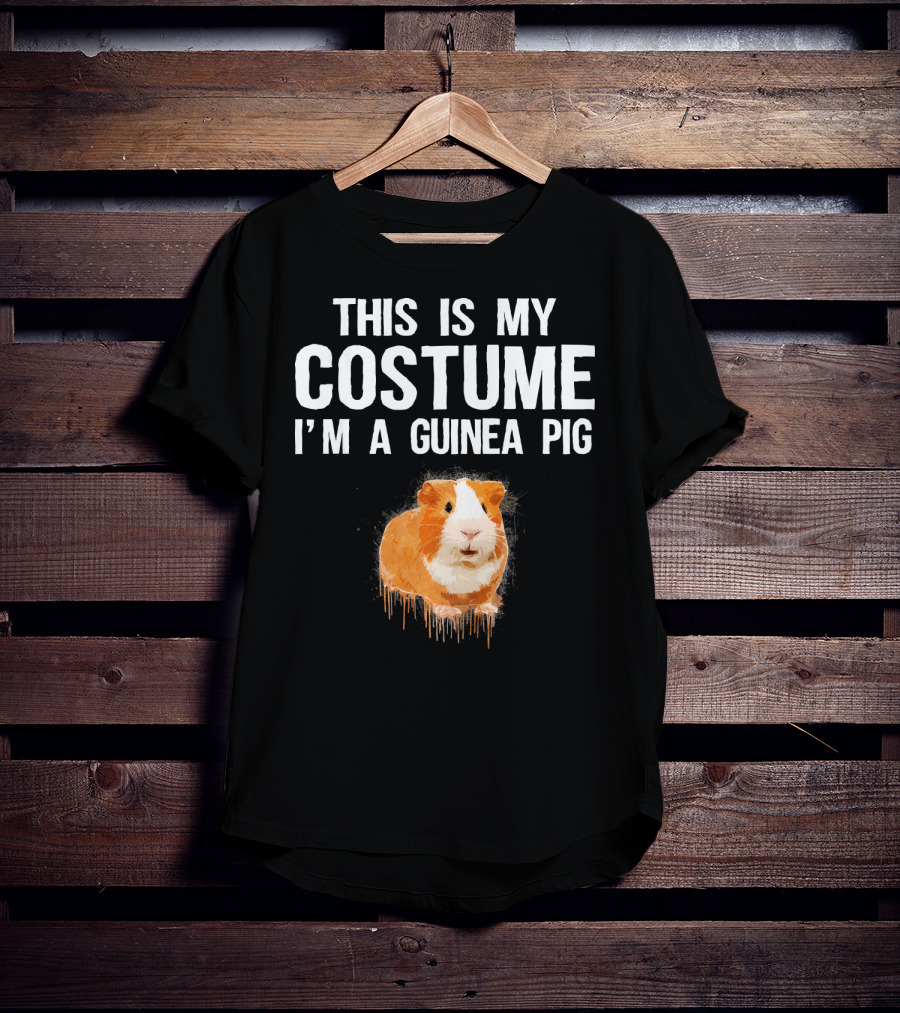This Is My Costume I'm A Guinea Pig T-Shirt