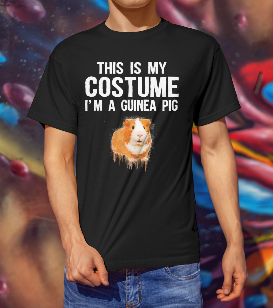 This Is My Costume I'm A Guinea Pig T-Shirt