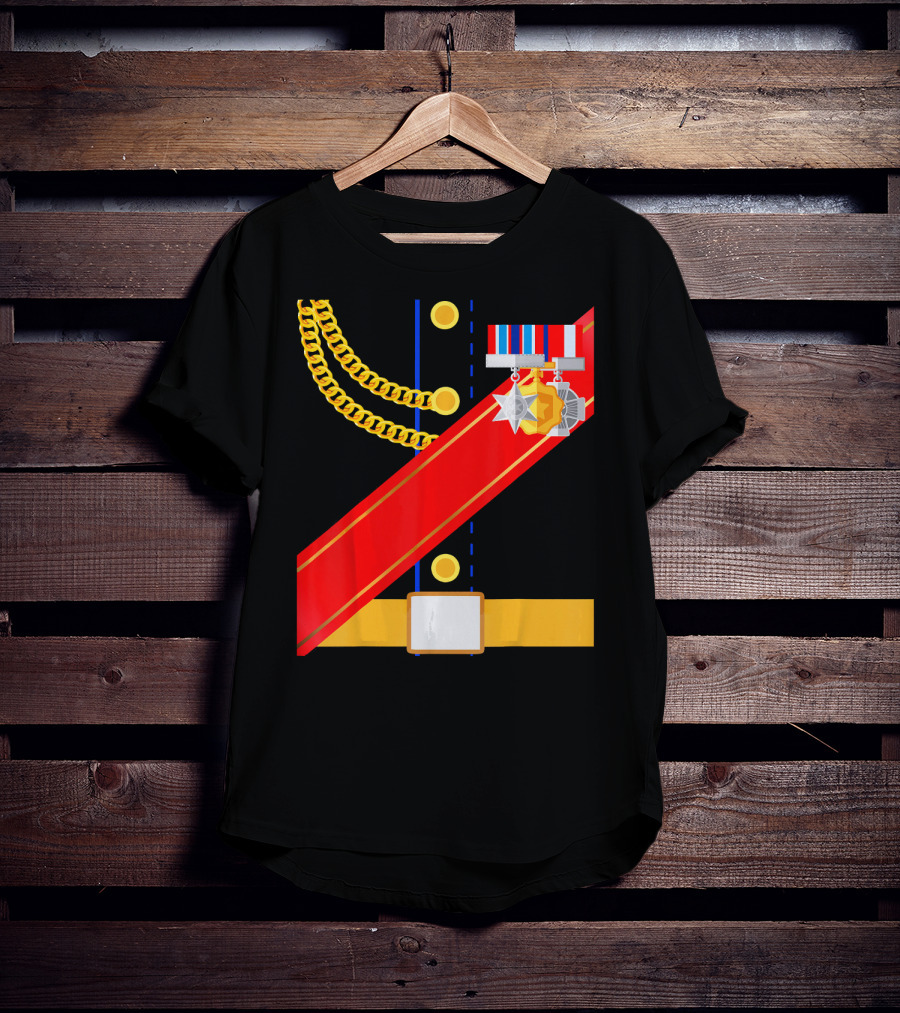 Royal Ceremony Costume DIY Prince Halloween Night Party T-Shirt