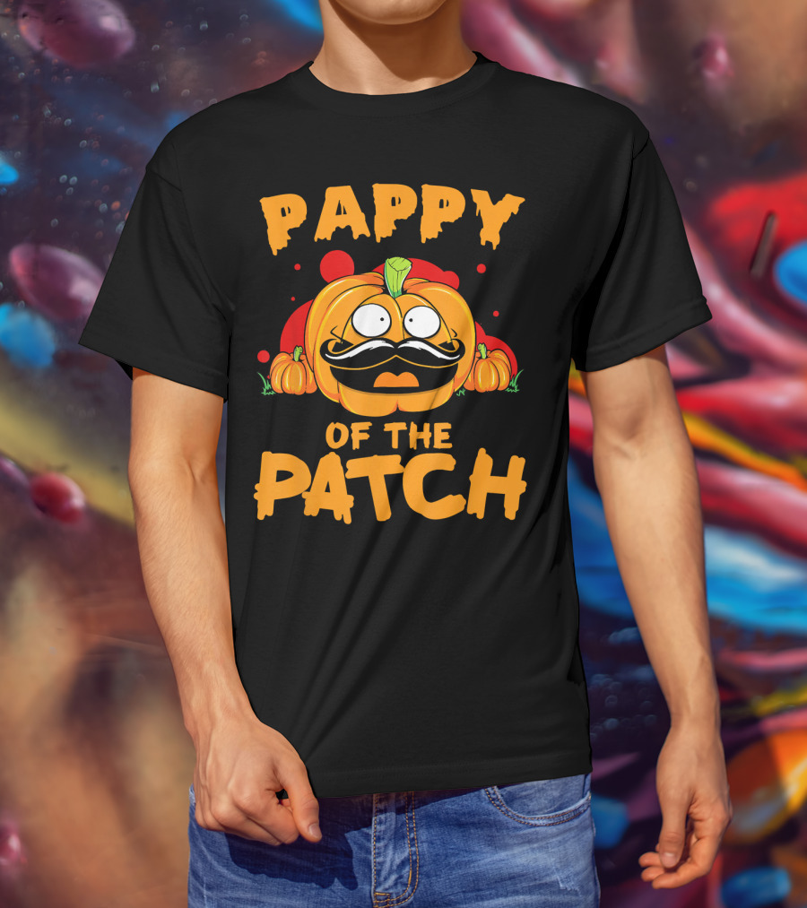 Pappy Of The Patch Pumpkin Family Fun Mens T-Shirt