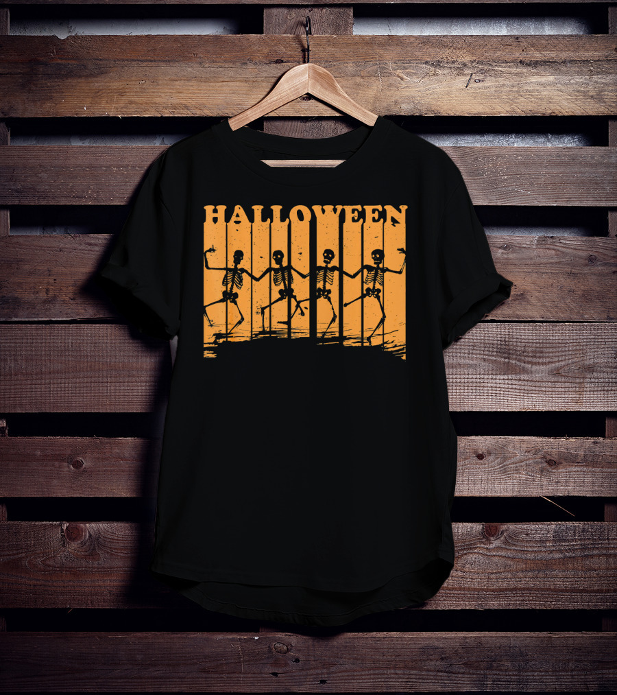 Halloween Dancing Skeletons T-Shirt