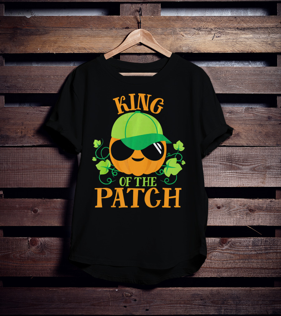 King Of The Patch Pumpkin Matching Famil T-Shirt