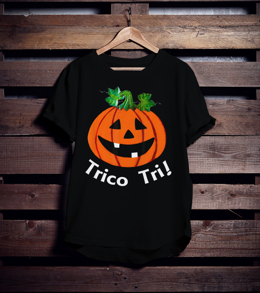 Trico Tri Pumpkin Halloween Jack-O'-Lantern T-Shirt