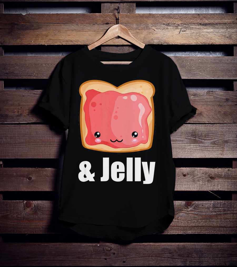 Kawaii Jelly Toast Cute Cartoon PB&J Matchi T-Shirt