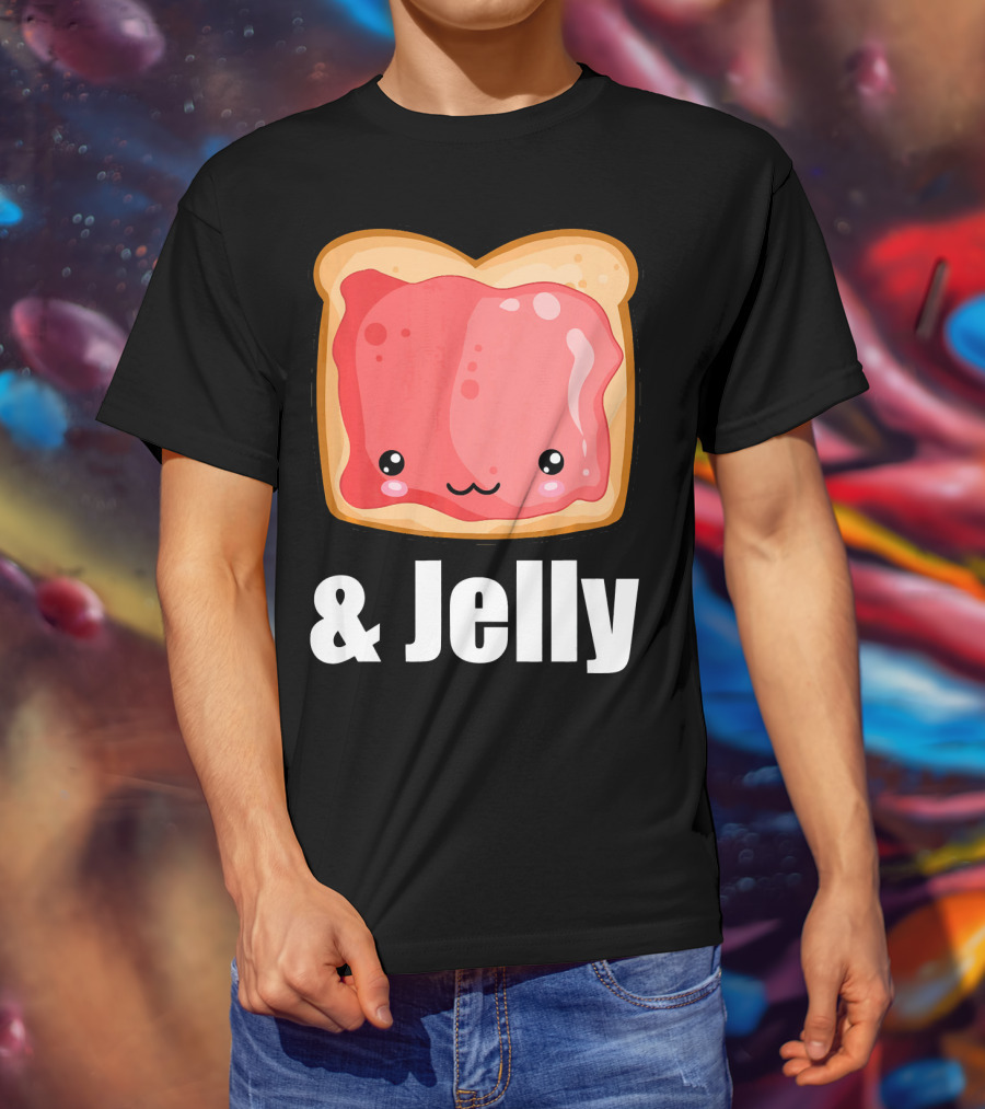 Kawaii Jelly Toast Cute Cartoon PB&J Matchi T-Shirt