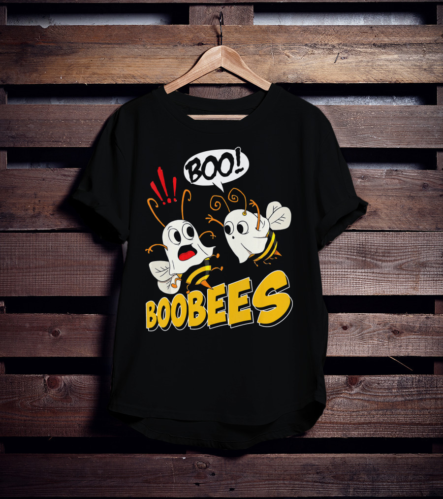 BOO Boobees Happy Halloween Day T-Shirt