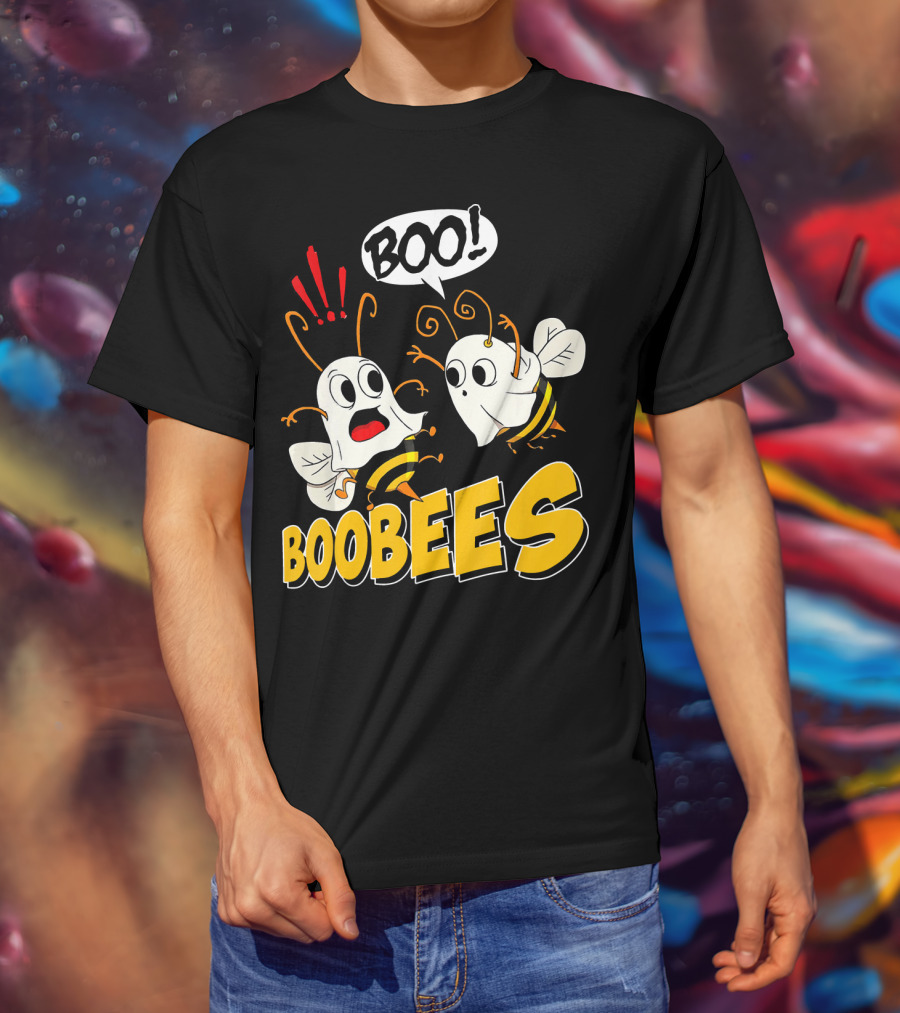 BOO Boobees Happy Halloween Day T-Shirt