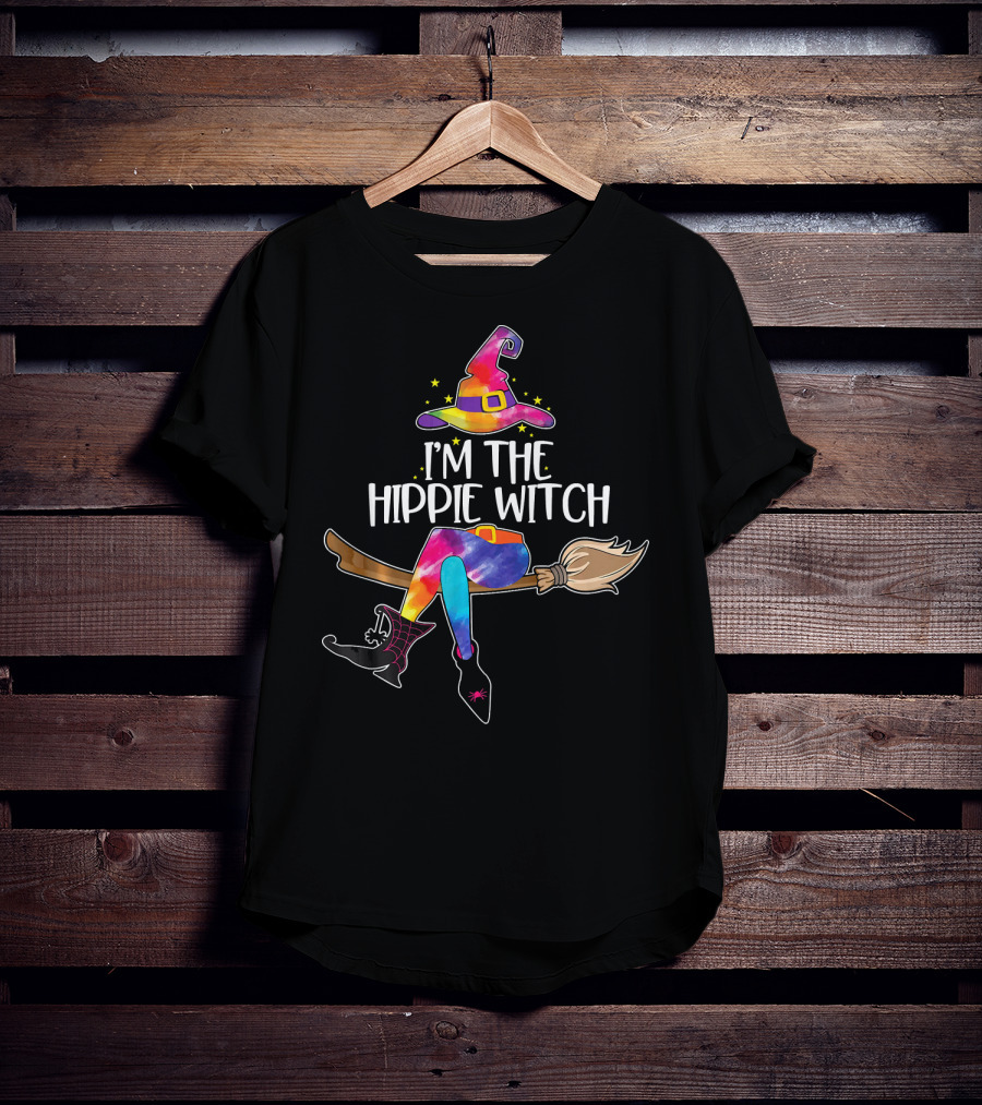 I'm The Hippie Witch Halloween Match T-Shirt