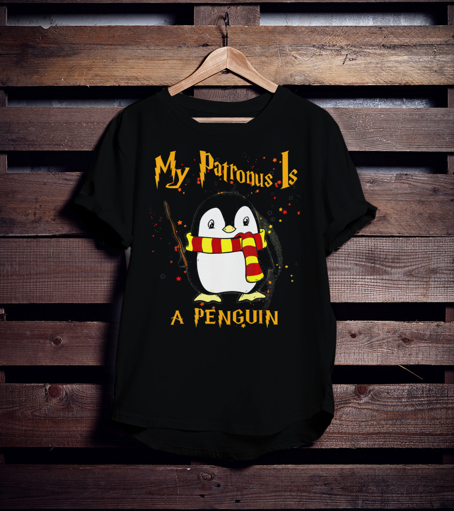 My Patronus Is A Penguin Wizardry Magic T-Shirt