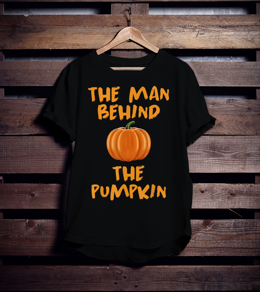 Halloween The Man Behind The Pumpkin T-Shirt