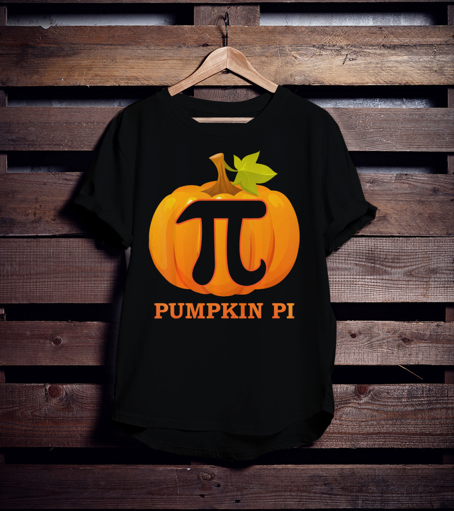 Pumpkin Pi Halloween Costume Math Pie T-Shirt