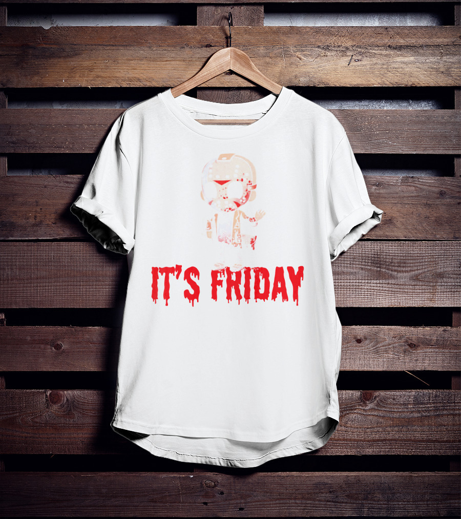 It's Friday Funny Halloween Horror T-Shirt
