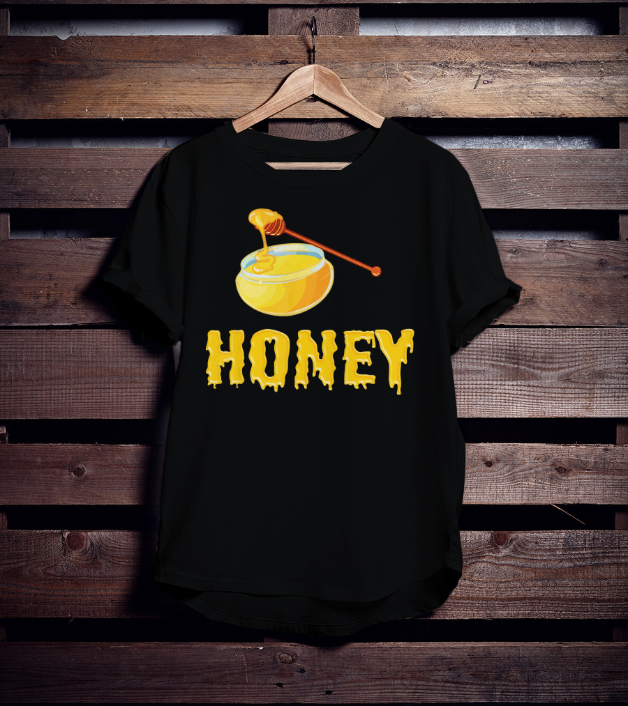 Honeypot Honey Dripping From Golden Jar T-Shirt