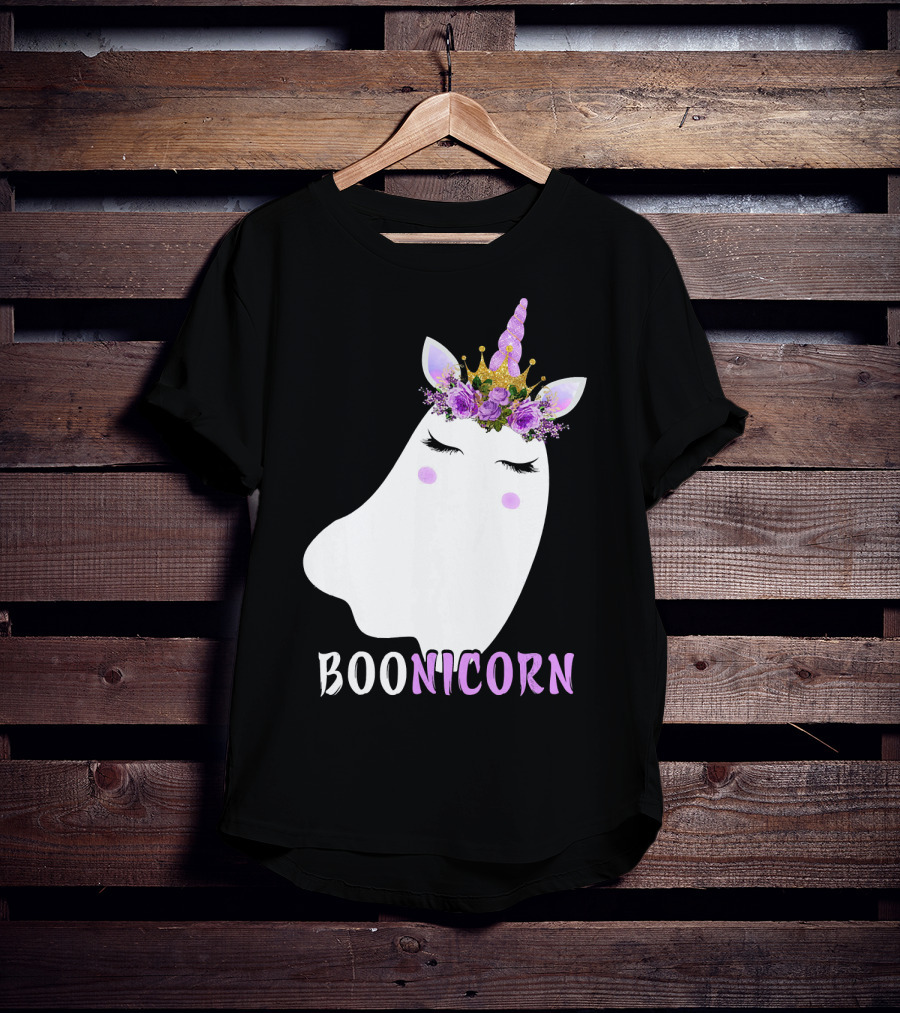 Boonicorn Unicorn Halloween T-Shirt