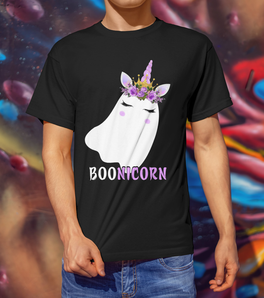 Boonicorn Unicorn Halloween T-Shirt