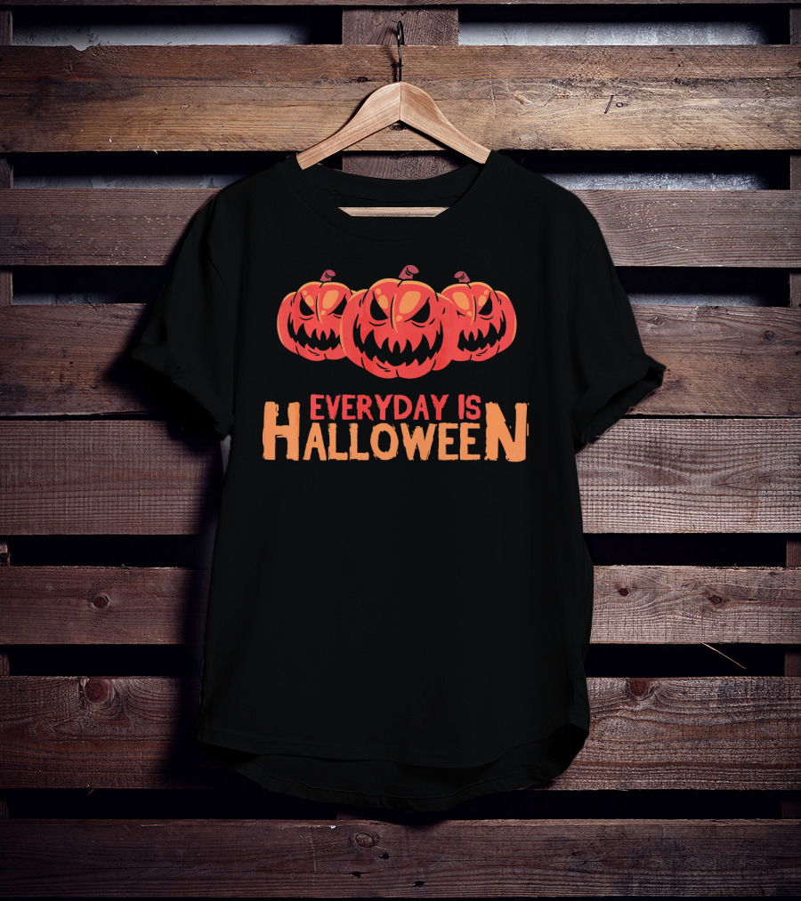 Everyday Is Halloween Scary Pumpkins T-Shirt