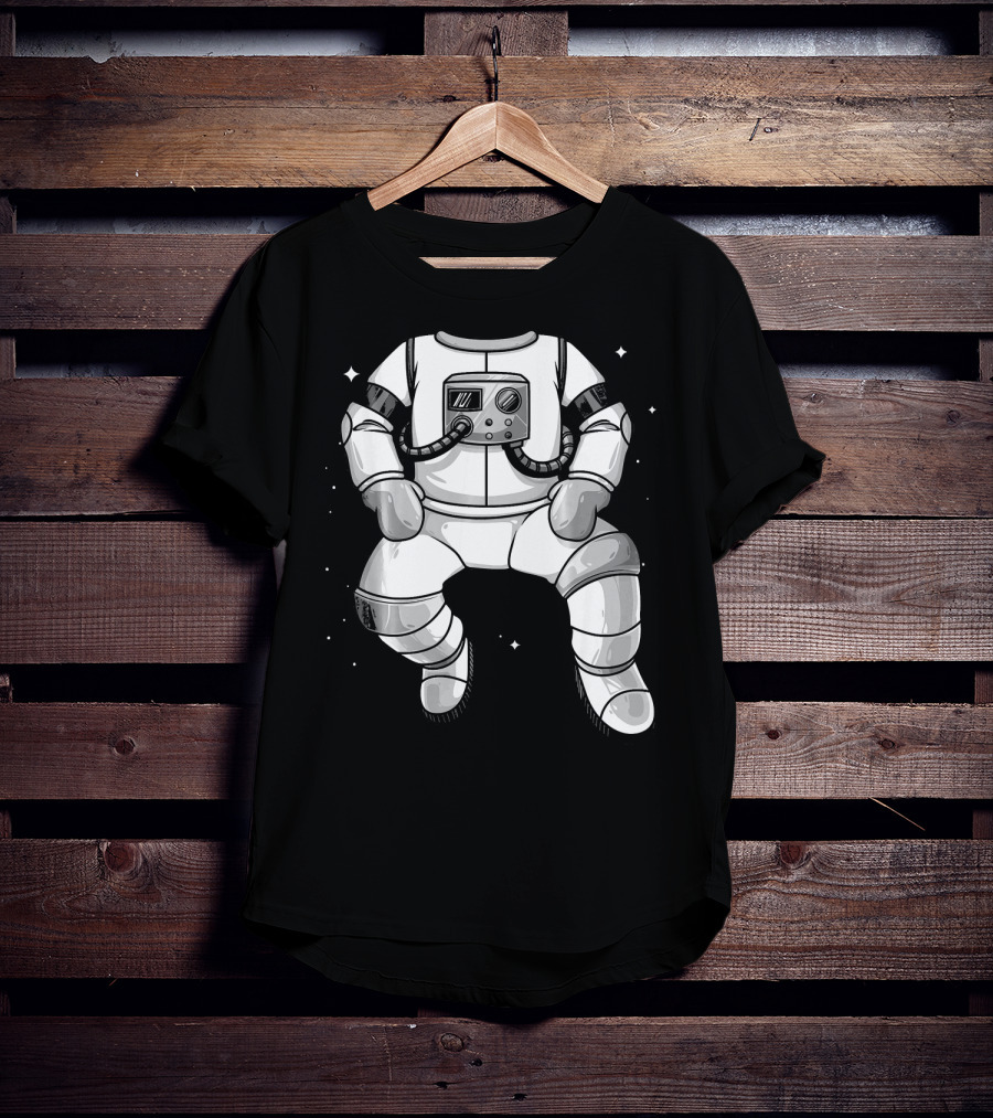 Cool Astronaut Halloween Costume Space Suit Fan T-Shirt