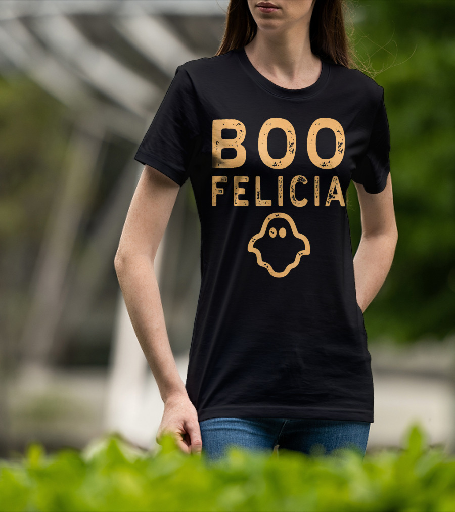 Boo Felicia Halloween Ghost T-Shirt