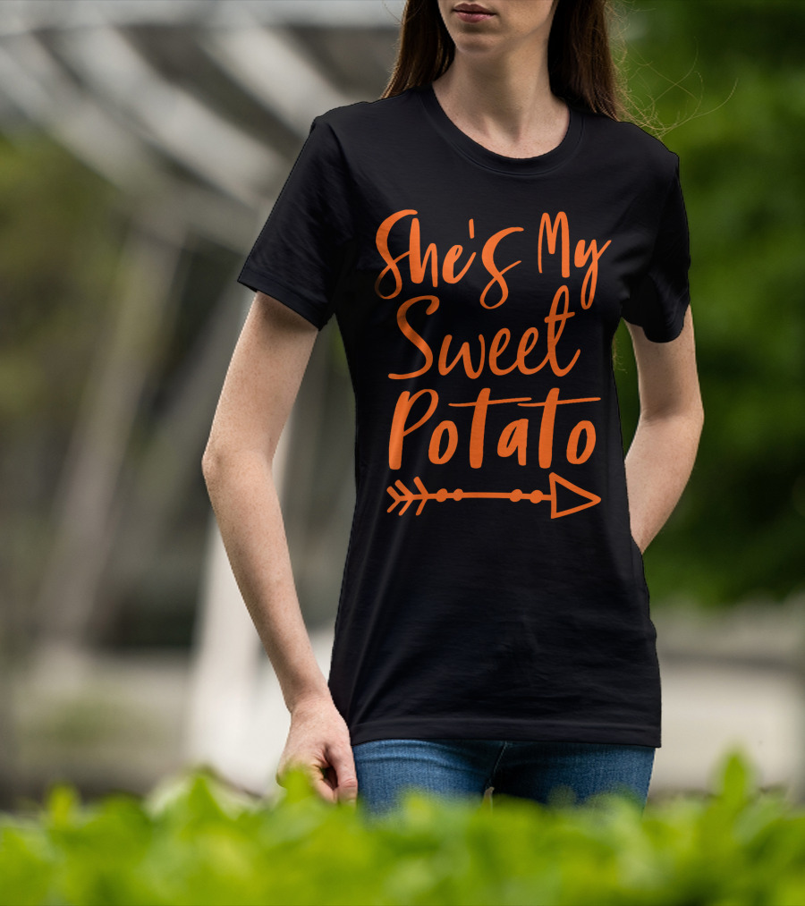 She's My Sweet Potato Halloween T-Shirt