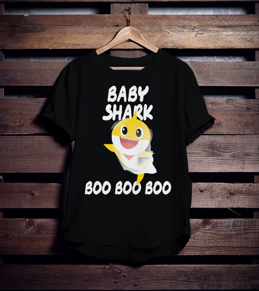 Baby Shark Halloween Boo Boo Boo T-Shirt