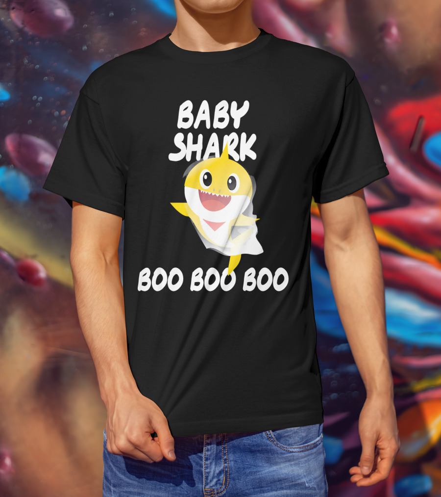 Baby Shark Halloween Boo Boo Boo T-Shirt