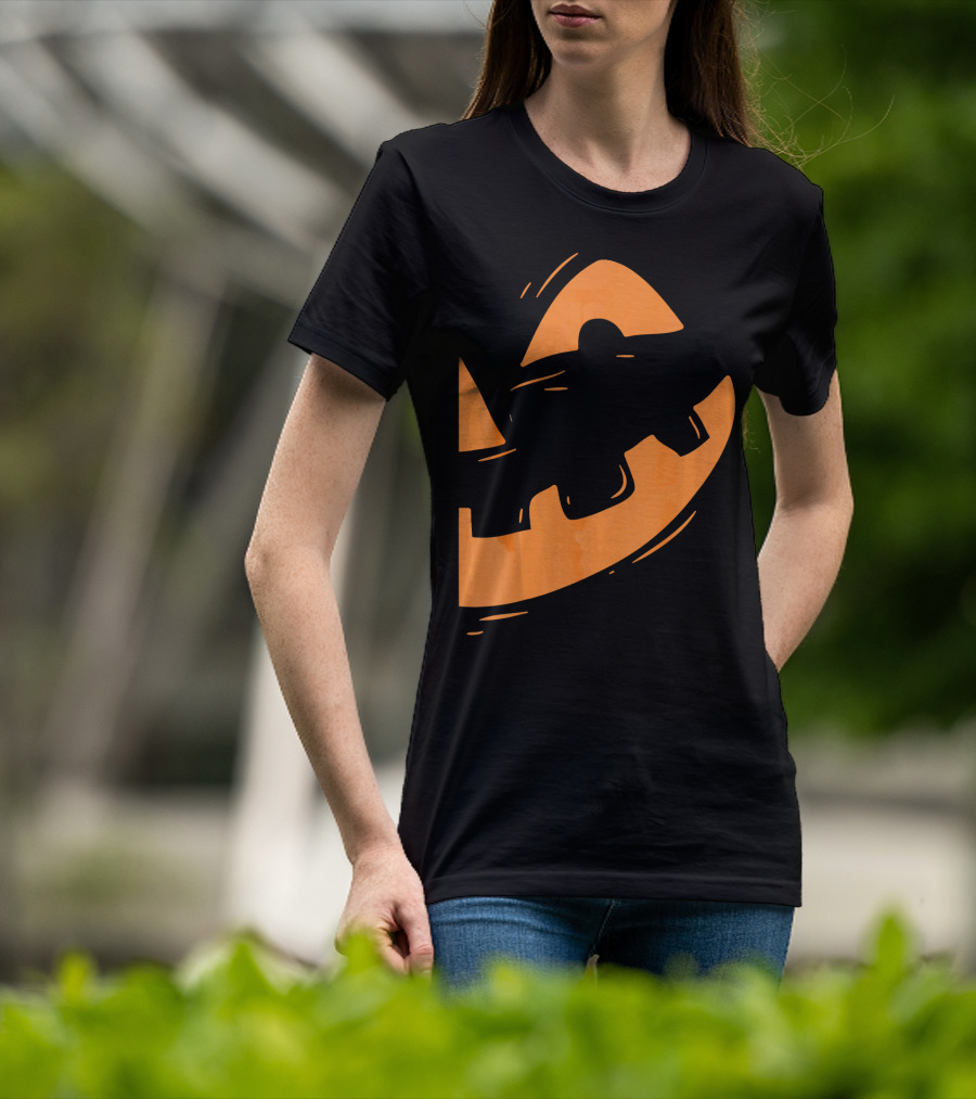 Jack O Lantern Pumpkin Face Halloween Smile T-Shirt
