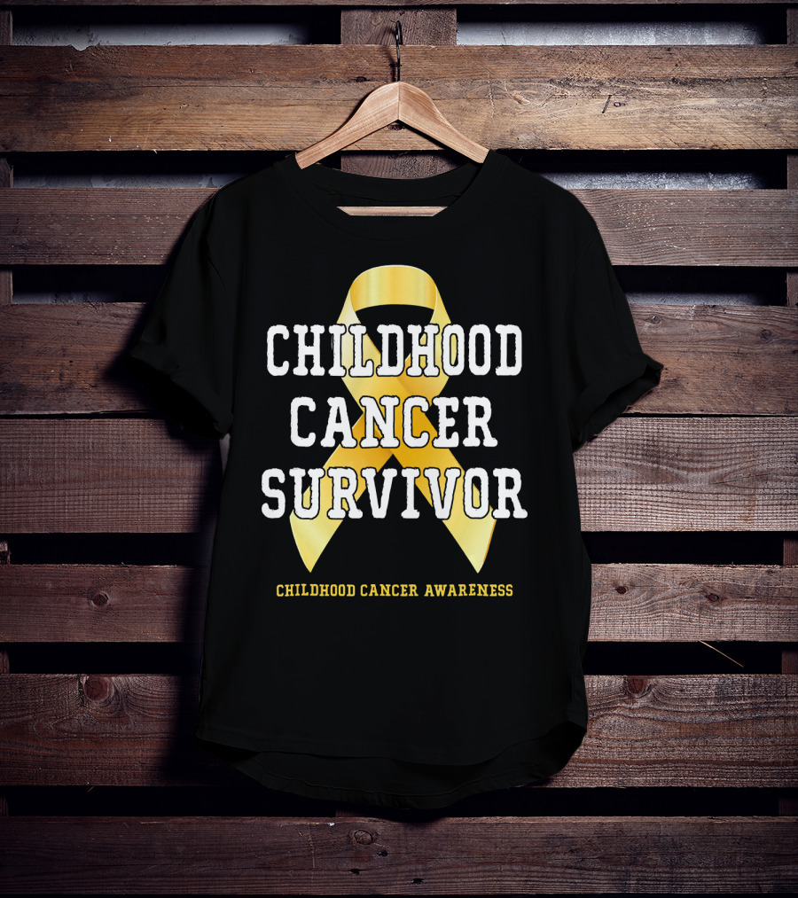Childhood Cancer Survivor Childhood Cancer Awareness T-Shirt