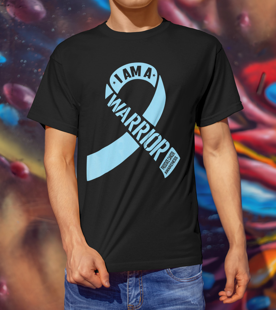 I Am A Warrior Prostate Cancer Awareness T-Shirt