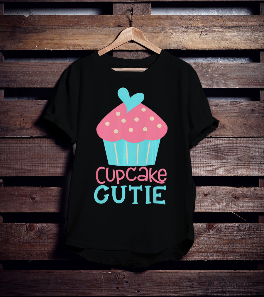 Cupcake Gutie Cute Heart Polka Dot Kawaii T-Shirt