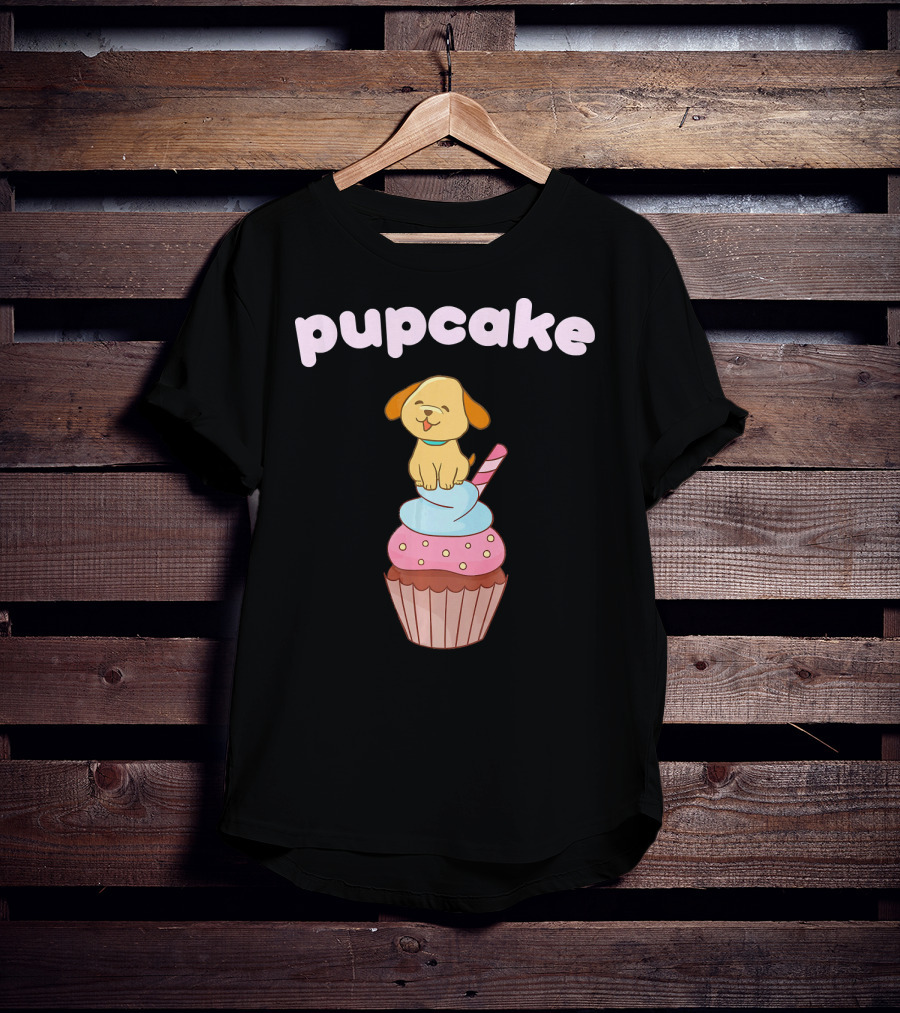 Pupcake Cute Cupcake Puppy Love T-Shirt