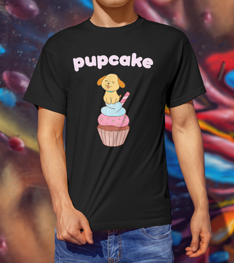 Pupcake Cute Cupcake Puppy Love T-Shirt