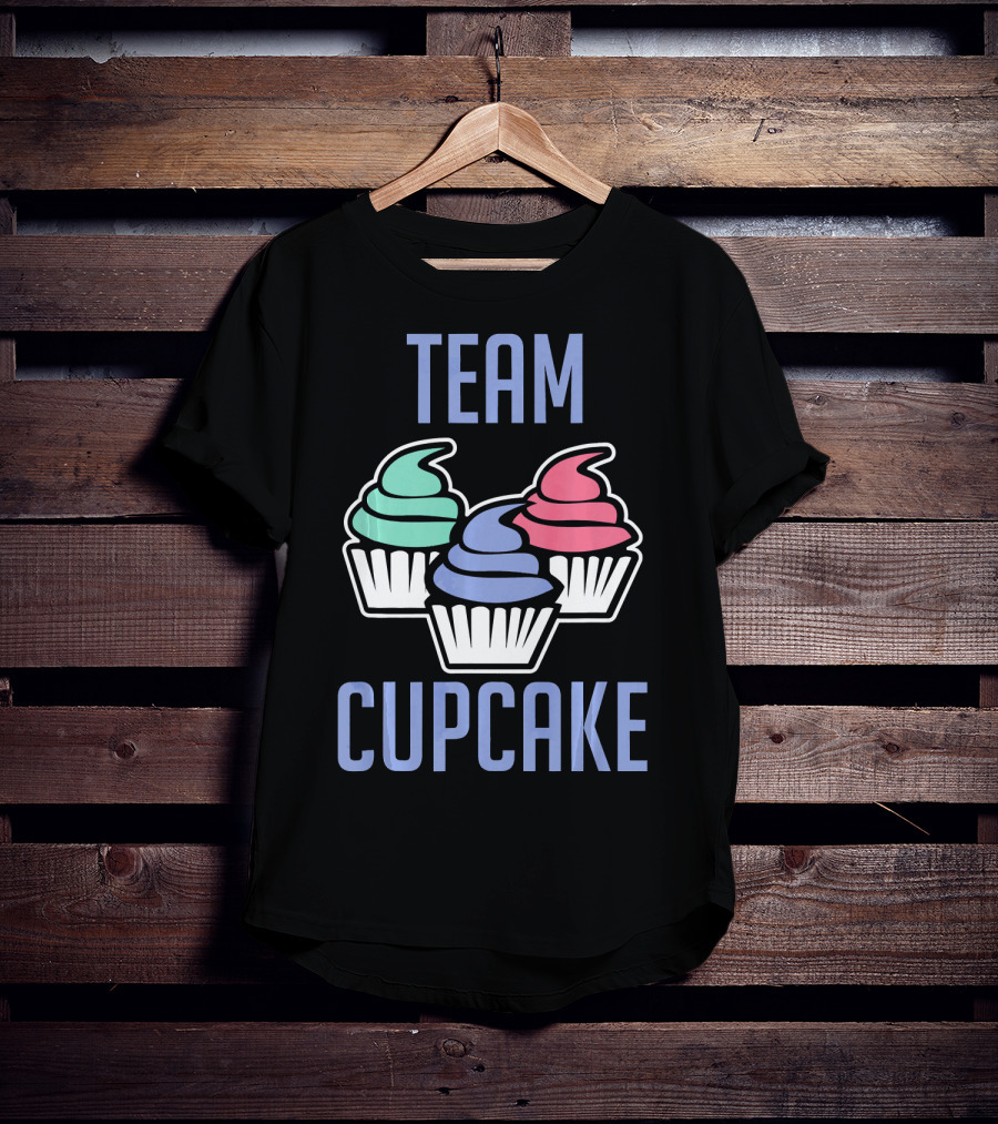 Team Cupcake Bakery Goods Cupcake Lover T-Shirt