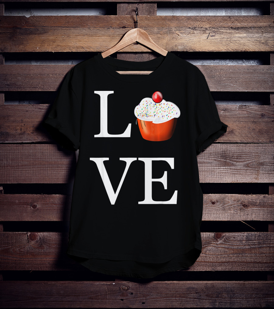 Love Cupcake Sprinkle Delight I Love Cupcakes T-Shirt