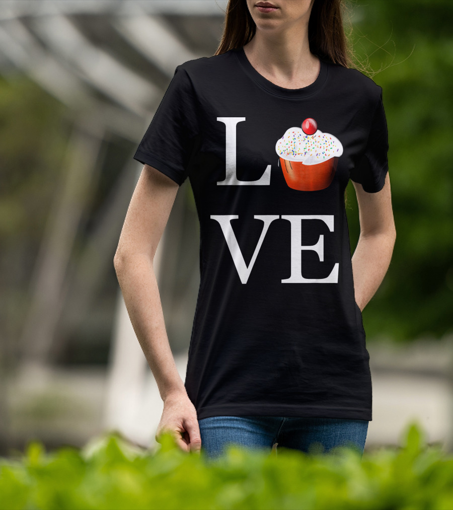 Love Cupcake Sprinkle Delight I Love Cupcakes T-Shirt