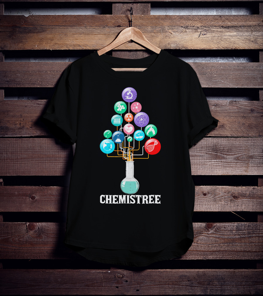 ChemiSTREE Science Chemistry Lover Icons T-Shirt