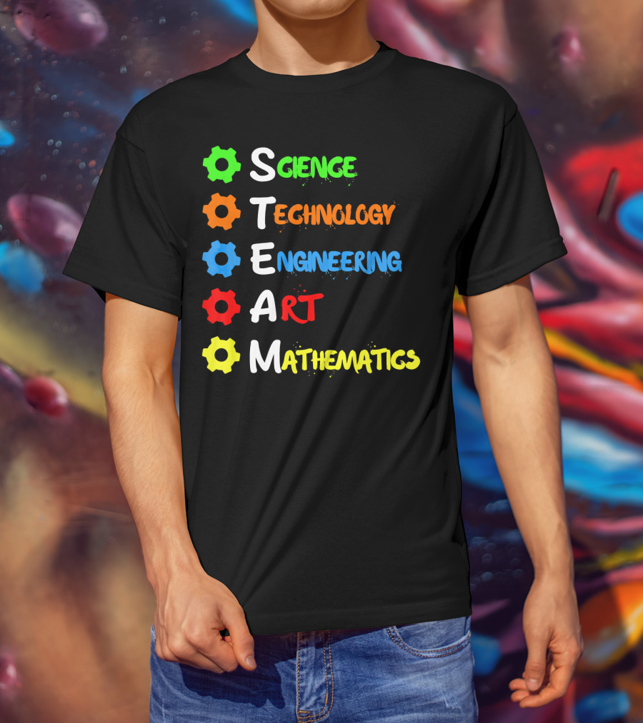 STEAM Science Technology Engineering Art Mathematics T-Shirt