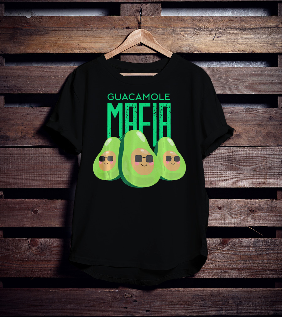 Guacamole Mafia Avogato Cool Avocado T-Shirt