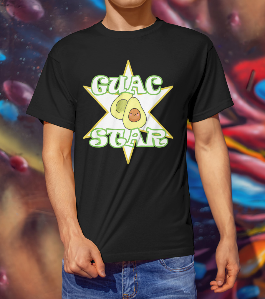 Guac Star Avocado Guacamole Men T-Shirt