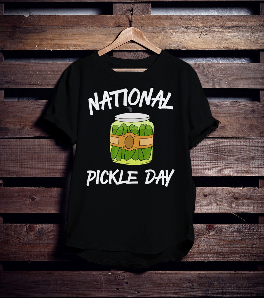 National Pickle Day Dill Pickle Lover T-Shirt